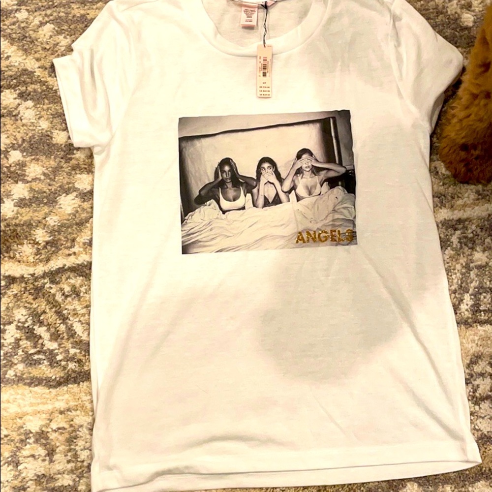 White Victoria’s Secret T-shirt